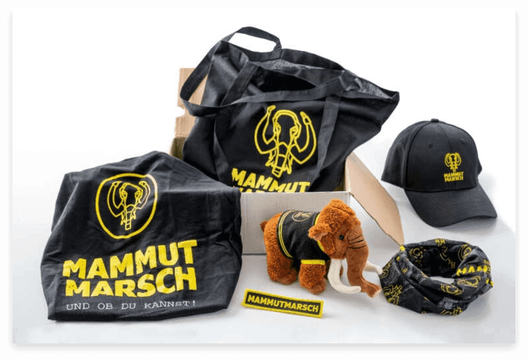 gran caja de fan de Mammutmarsch con casi todos los detalles de Mammutmarsch que tenemos